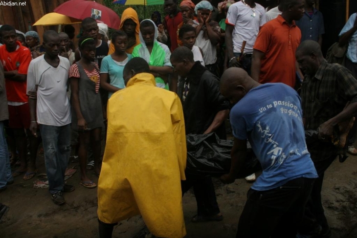 Déluge à Abidjan - 11 morts enregistrés, un immeuble affaissé